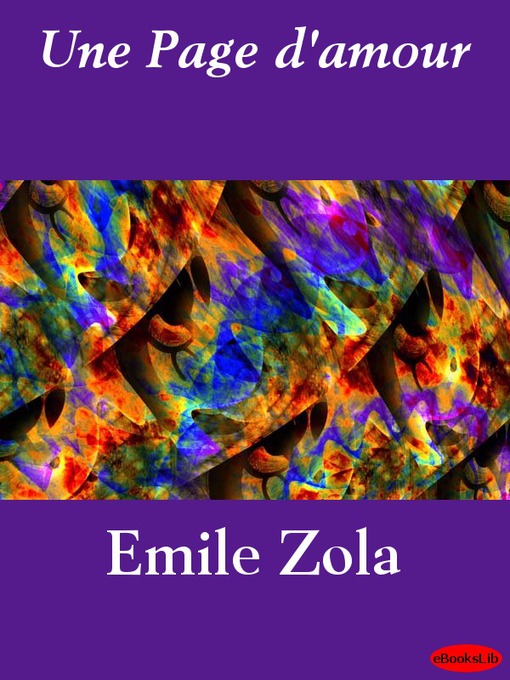 Title details for Une Page d'amour by Émile Zola - Available